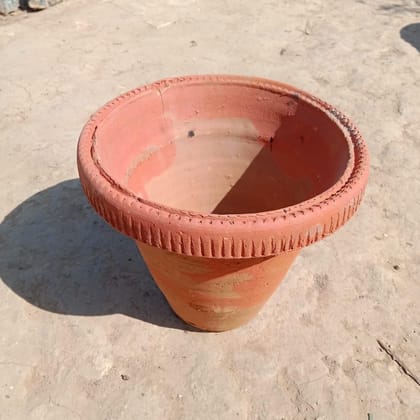 Buy 10 Inch Plain Collar Clay Pot Online | Urvann.com