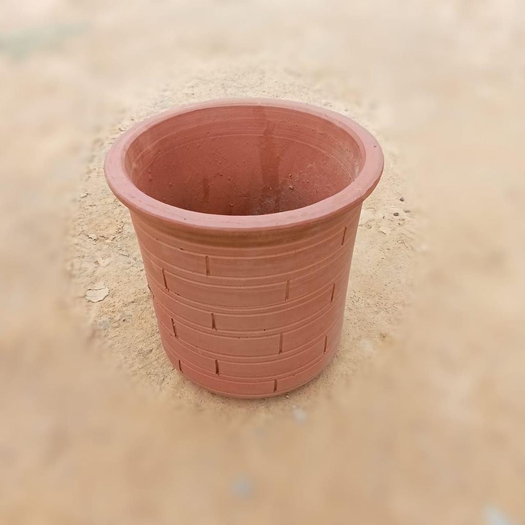 12 Inch Brick Designer Clay Pot