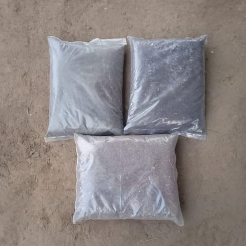 Combo 3 in 1 - (1kg Potting Mix + 1 kg Vermicompost + 1kg Plant Food )