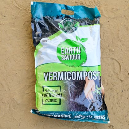 Buy Earth Savior Vermicompost - 5 Kg Online | Urvann.com