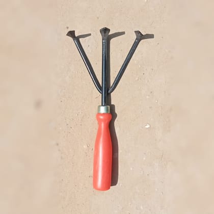 Buy Gardening Hand Cultivator with Plastic Handle  -12 Inches in  Inch  Online | Urvann.com