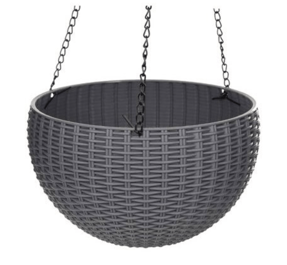 8 Inch Hanging Chain Basket (any colour)
