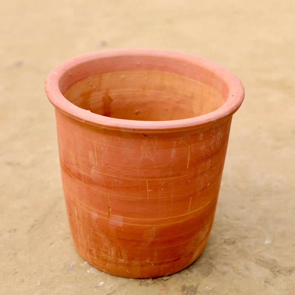 10 Inch Bricks Designer Clay Pot