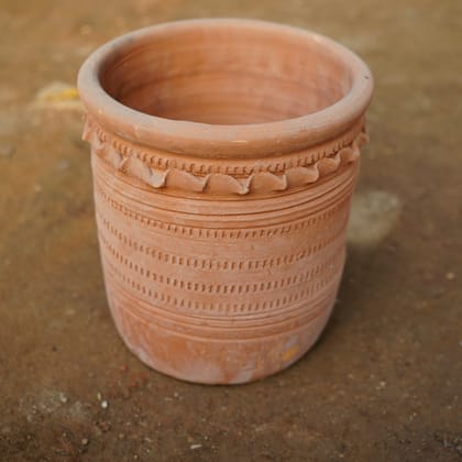 Buy 12 Inch Pipe Designer Clay Pot Online | Urvann.com