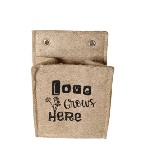 Jute One Hanging Pocket
