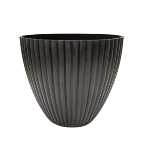 7 Inch Grey Premium Vector Plastic Pot
