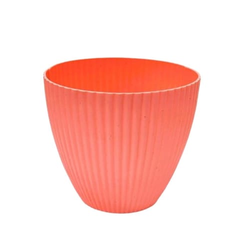 7 Inch Pink Premium Vector Plastic Pot