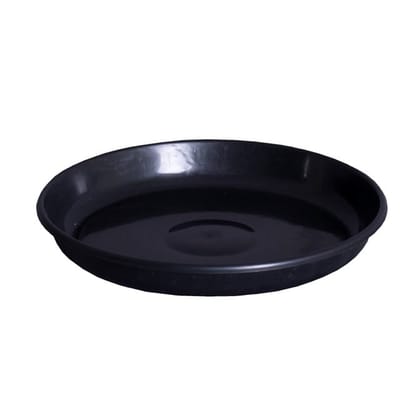 Buy 8 Inch Black Premium Black Tray - To keep under the Pot Online | Urvann.com