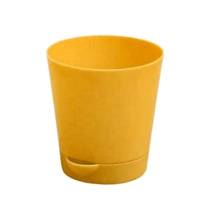 Buy 4 Inch Yellow Florence Self Watering Pot Online | Urvann.com