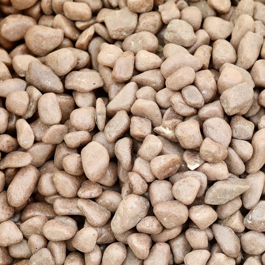 Decorative Small Brown Pebbles - 1 Kg