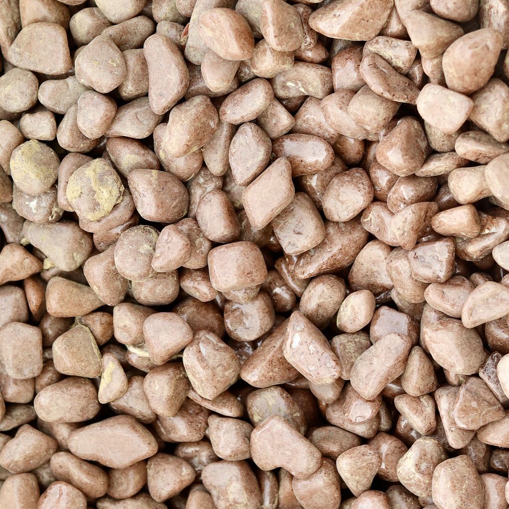 Buy Decorative Small Brown Polished Pebbles - 1 Kg Online | Urvann.com Decorative Small Brown Polished Pebbles - 1 Kg