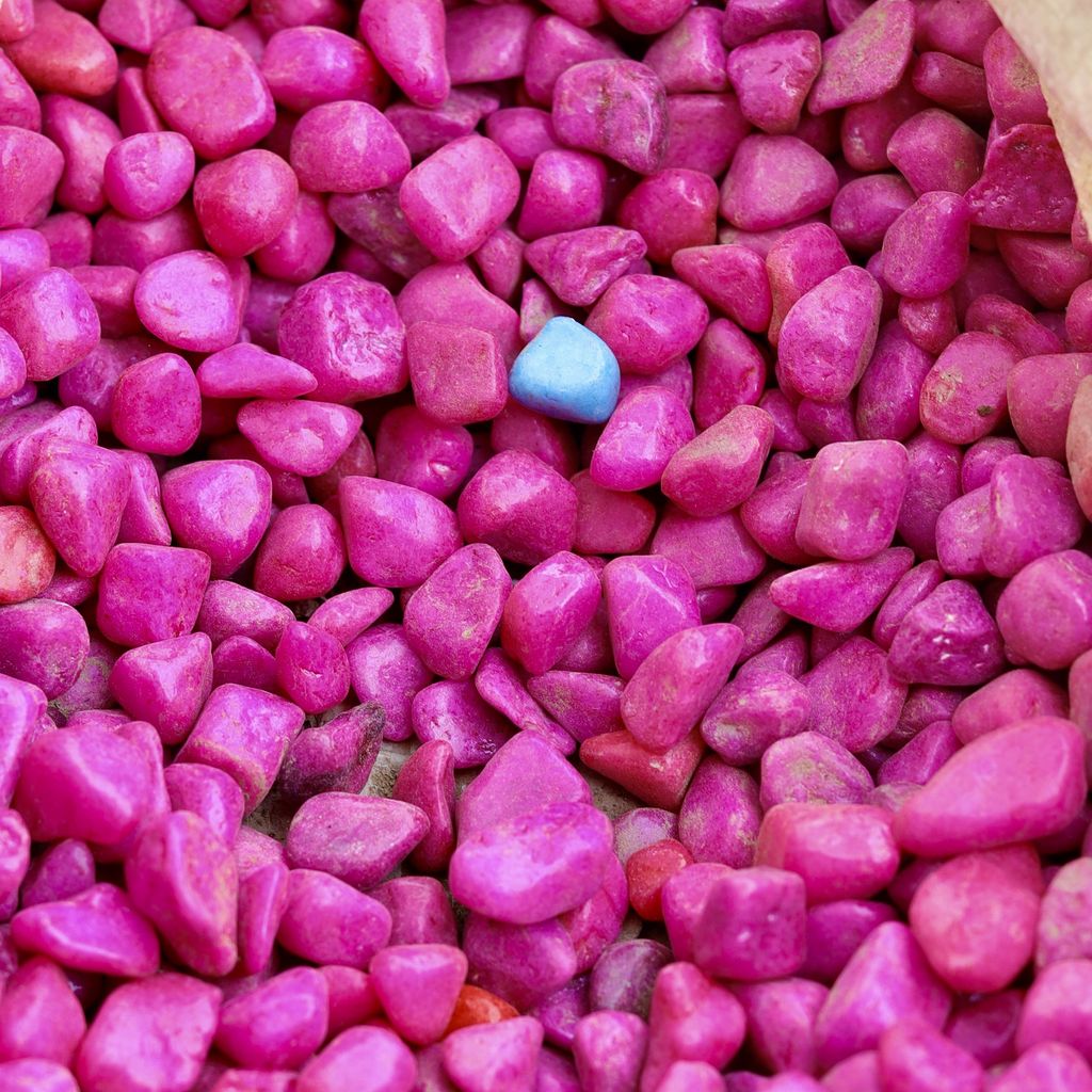 Buy Decorative Small Pink Pebbles - 1 Kg Online | Urvann.com Decorative Small Pink Pebbles - 1 Kg
