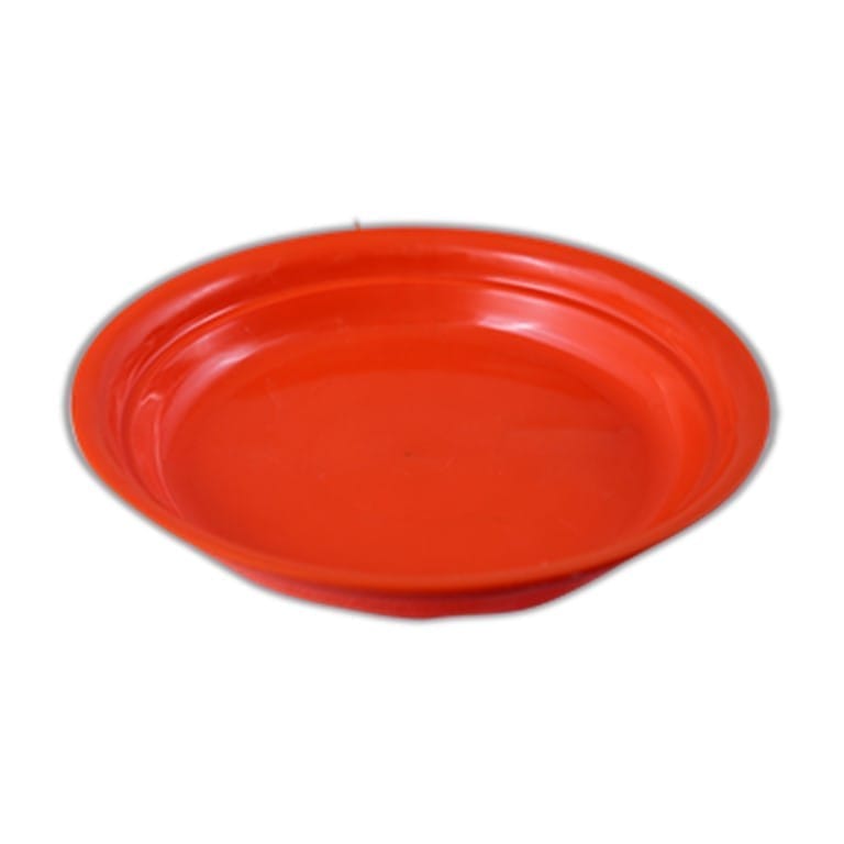 6.5 Inch Terracotta Red Premium Round Trays - To keep under the Pots