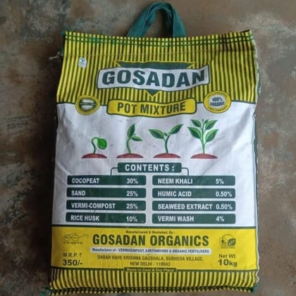 Gosadan Potting Mix - 10 Kg (for excellent growth of plants)