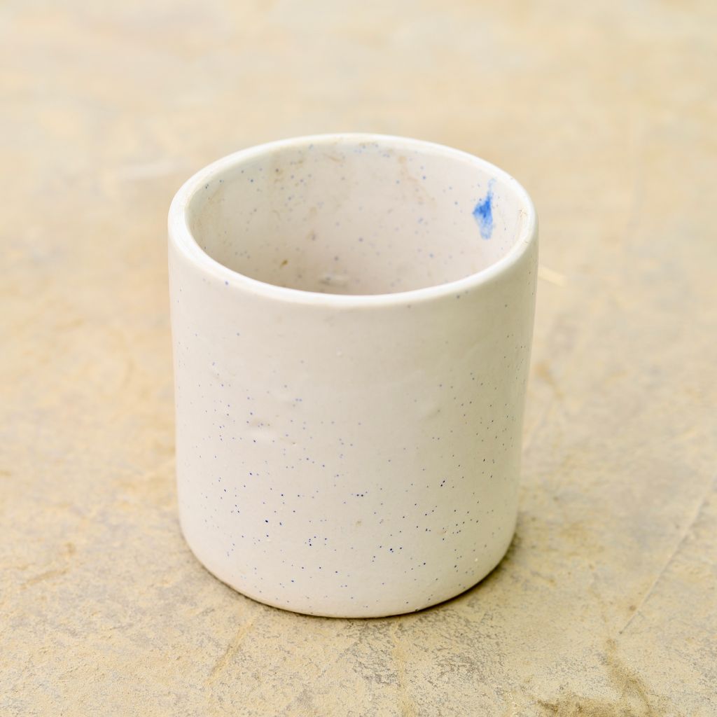 Buy 4 Inch Cylindrical Ceramic pot (any Colour & Design) Online | Urvann.com 4 Inch Cylindrical Ceramic pot (any Colour & Design)