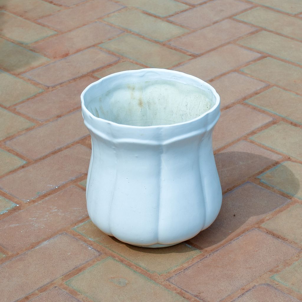 Buy 10 Inch Flower Designer Ceramic Pot (any colour & design) Online | Urvann.com 10 Inch Flower Designer Ceramic Pot (any colour & design)