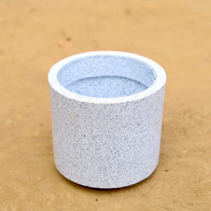 Buy 6 Inch White Cylindrical Fiberglass Pot Online | Urvann.com