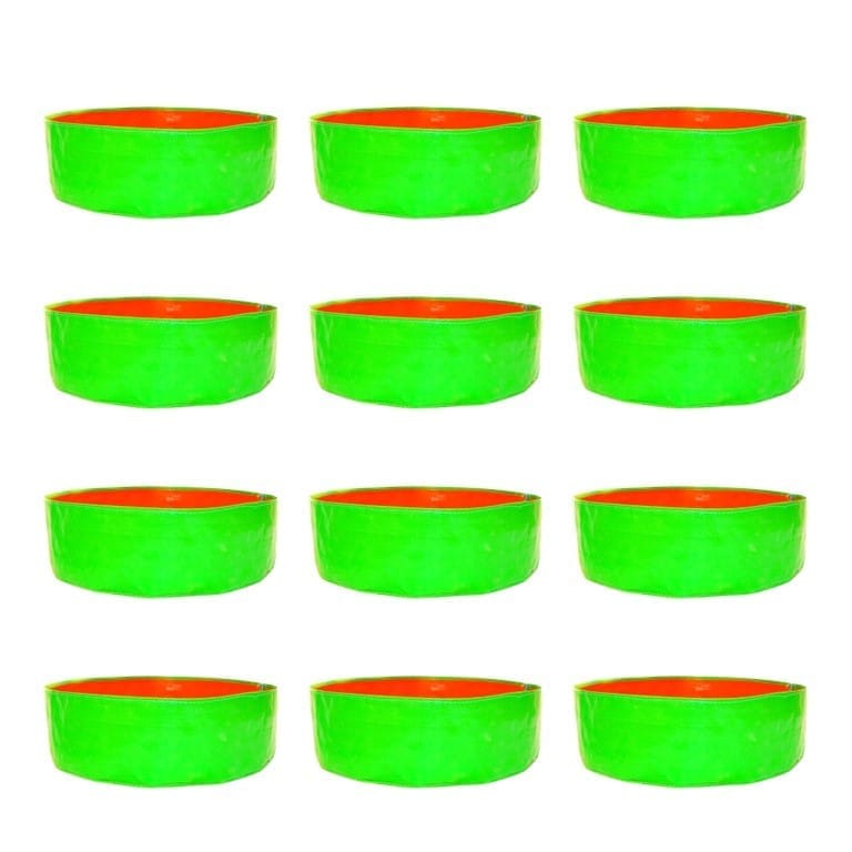 Set of 12 - 18 X 9 Inch KIVO Grow Bag - 260 GSM UV Stabilized Durable Premium material