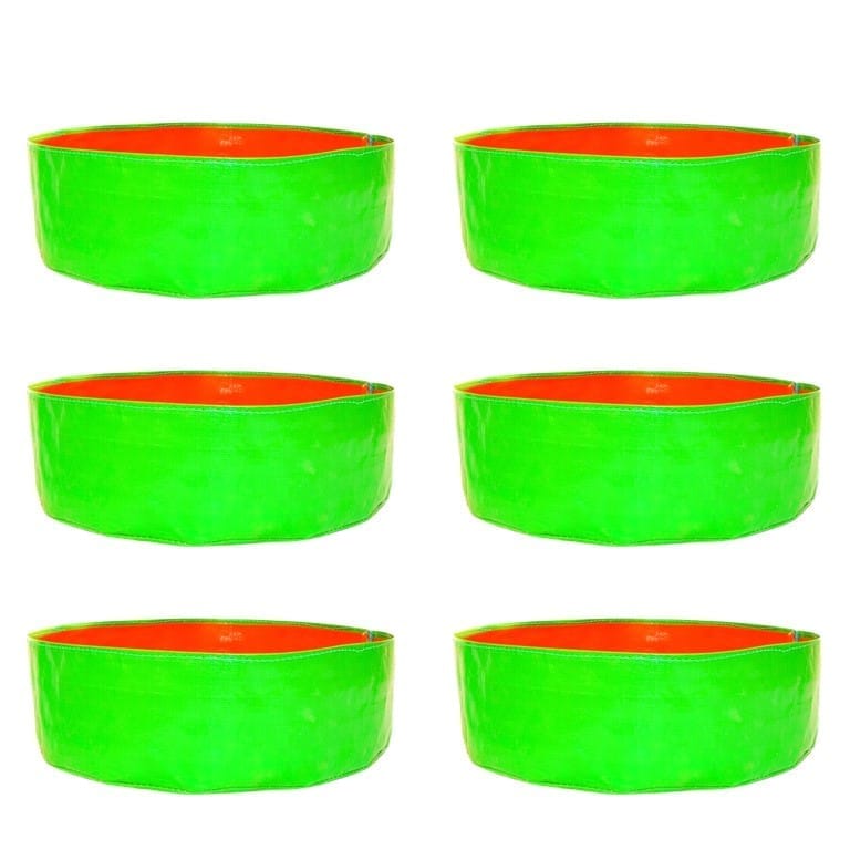 Set of 6 - 18 X 9 Inch KIVO Grow Bag - 260 GSM UV Stabilized Durable Premium material