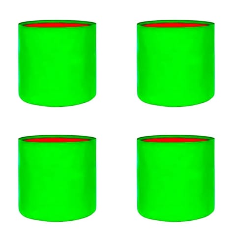 Set of 4 - 9 X 9 Inch KIVO Grow Bag - 260 GSM UV Stabilized Durable Premium material