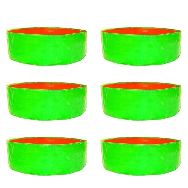Set of 6 - 18 X 9 Inch KIVO Grow Bag - 260 GSM UV Stabilized Durable Premium material