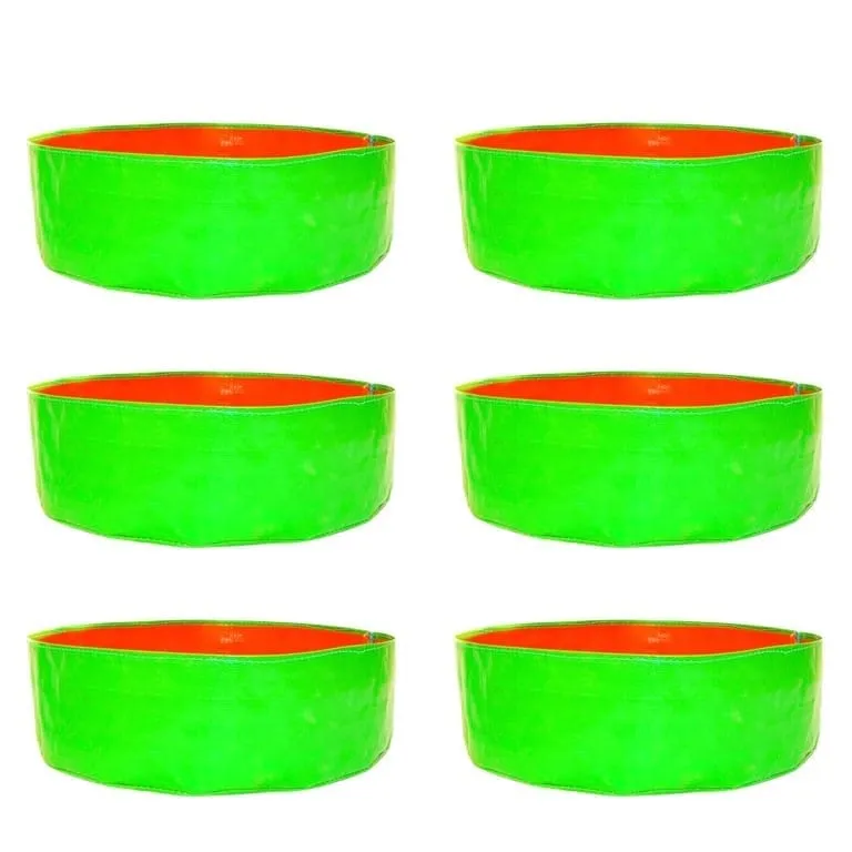 Set of 6 - 18 X 9 Inch KIVO Grow Bag - 260 GSM UV Stabilized Durable Premium material