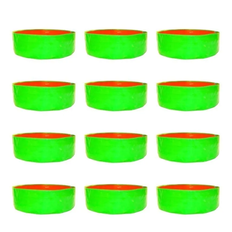 Set of 12 - 18 X 9 Inch KIVO Grow Bag - 260 GSM UV Stabilized Durable Premium material