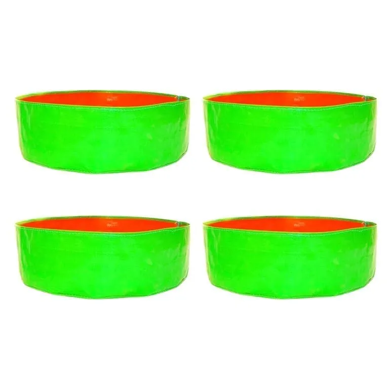 Set of 4 - 18 X 9 Inch KIVO Grow Bag - 260 GSM UV Stabilized Durable Premium material