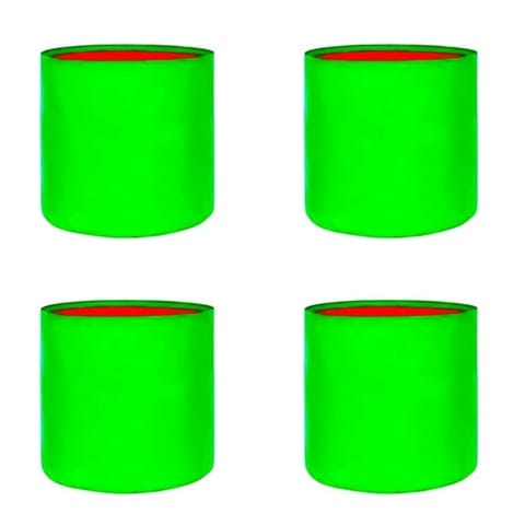 Set of 4 - 6 X 6 Inch KIVO Grow Bag - 260 GSM UV Stabilized Durable Premium material