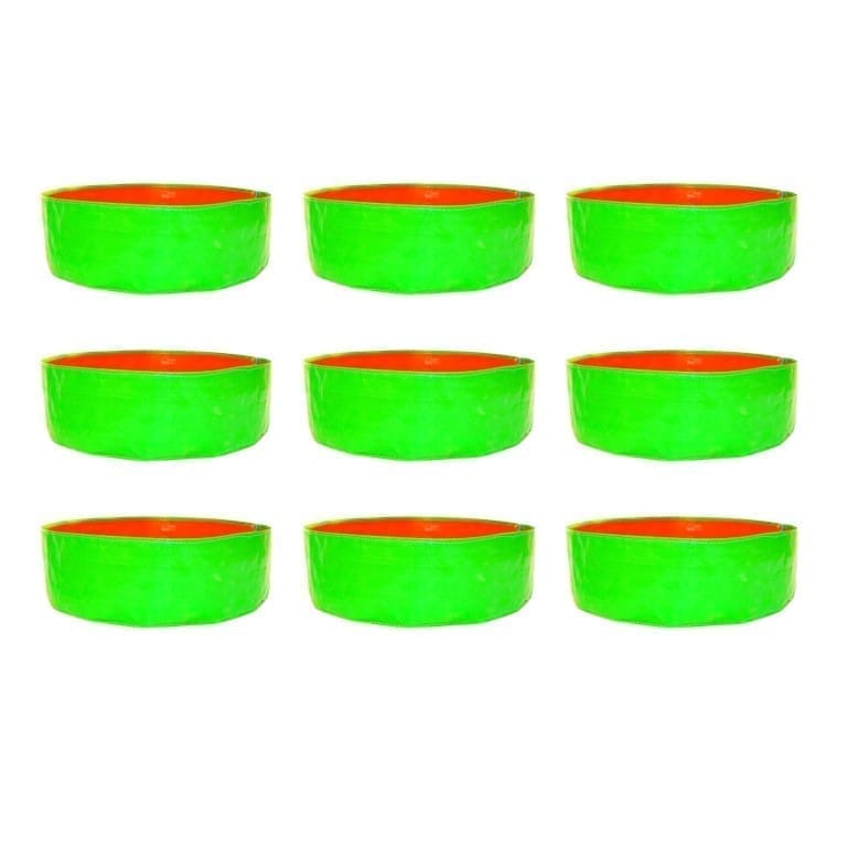 Set of 9 - 24 X 9 Inch Grow Bag - 260 GSM UV Stabilized Durable Premium material