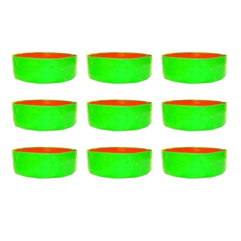 Set of 9 - 24 X 9 Inch Grow Bag - 260 GSM UV Stabilized Durable Premium material