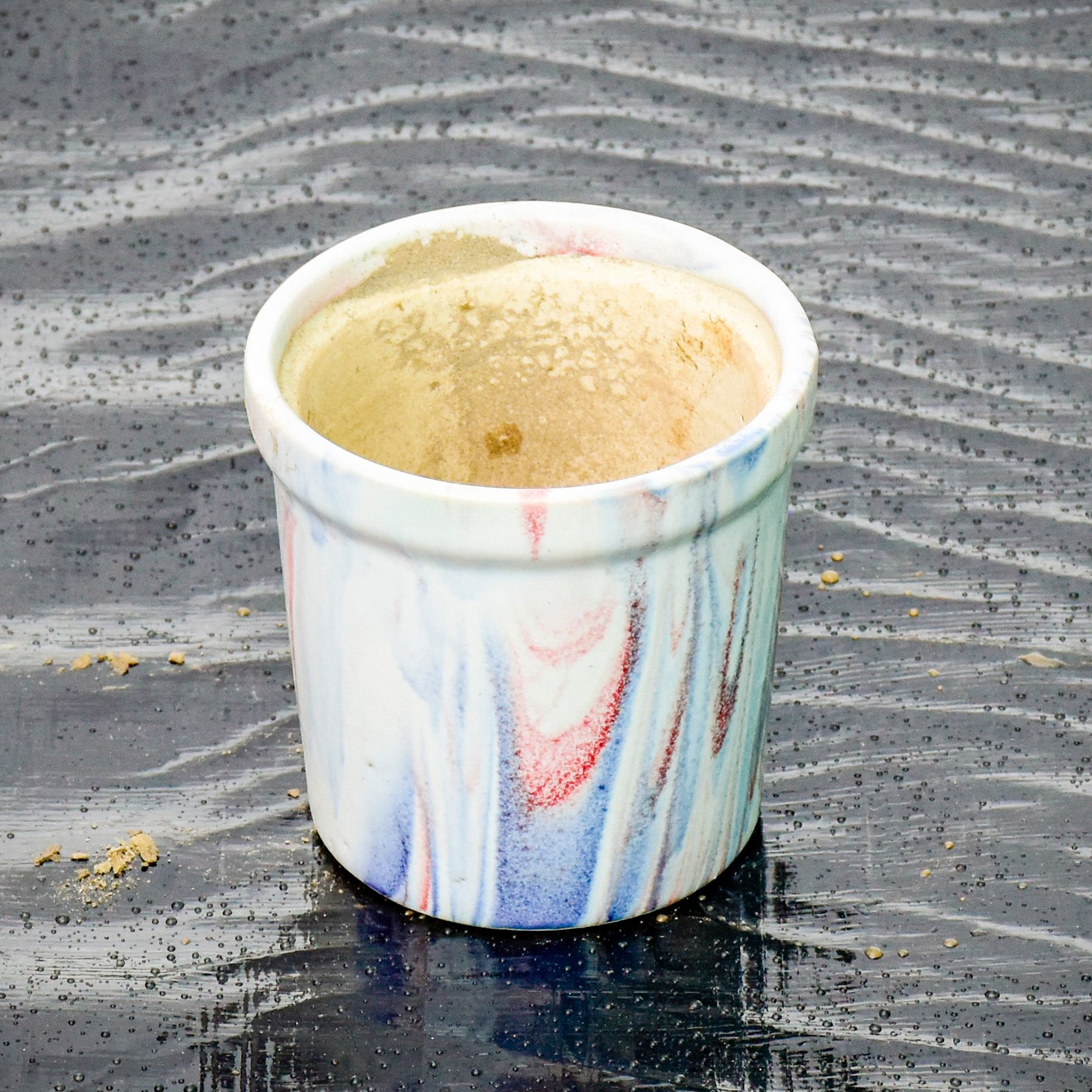 4 Inch Classy Cylindrical Ceramic Pot (any colour)