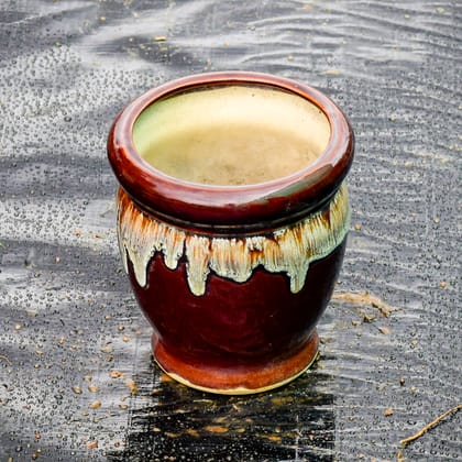 Buy 7 Inch Handi Designer Ceramic Pot (any colour & design) Online | Urvann.com
