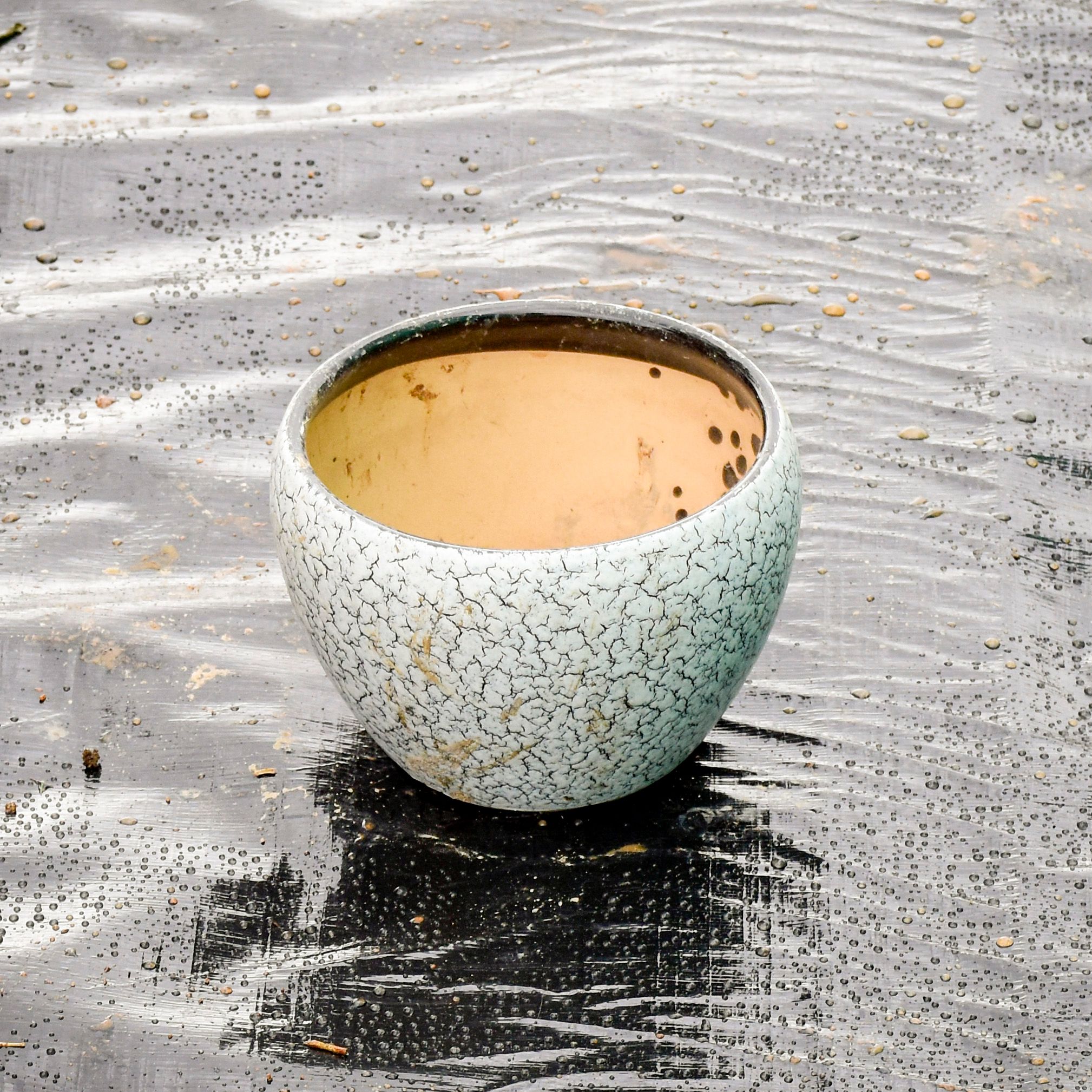 5 Inch Classy Apple Bowl Ceramic Pot (any colour & design)