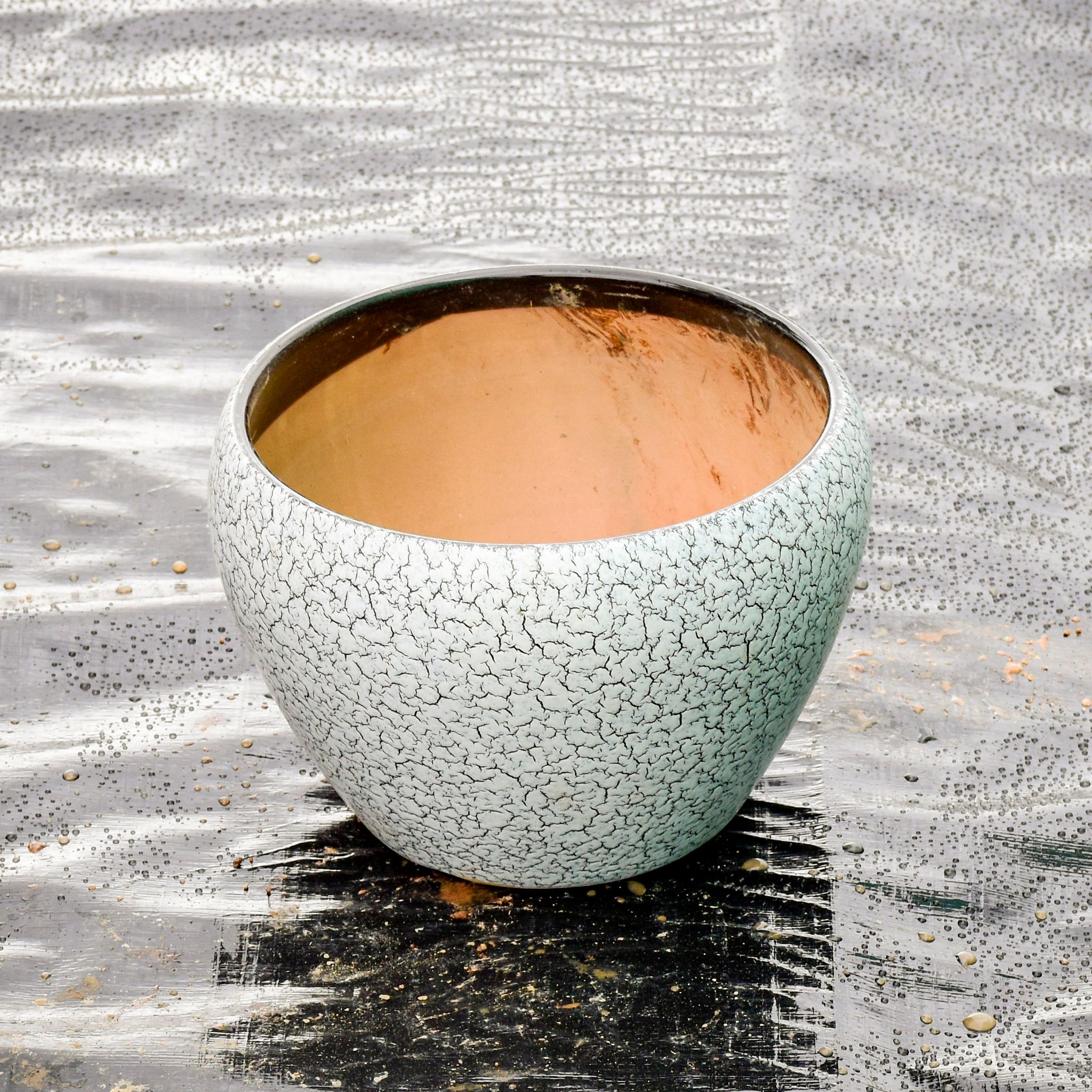 8 Inch Classy Apple Bowl Ceramic Pot (any colour & design)