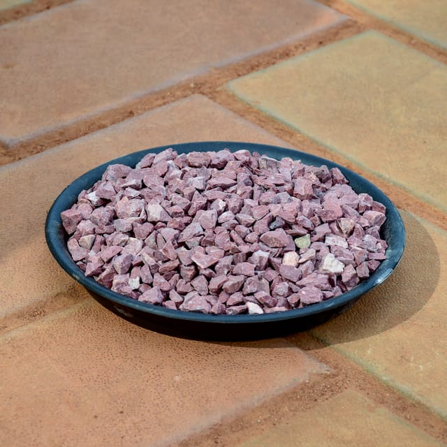 Decorative Red Pebbles - 1 Kg