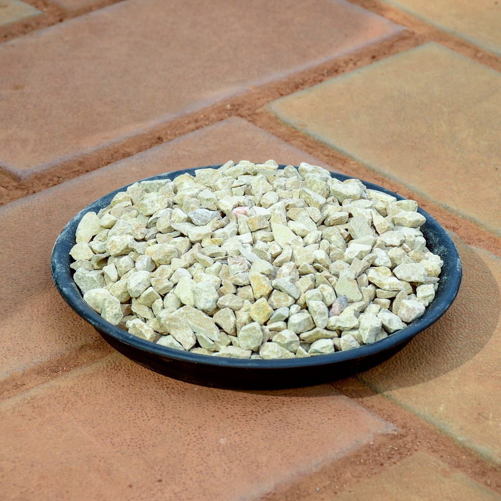 Buy Decorative Yellow Pebbles - 1 Kg Online | Urvann.com Decorative Yellow Pebbles - 1 Kg