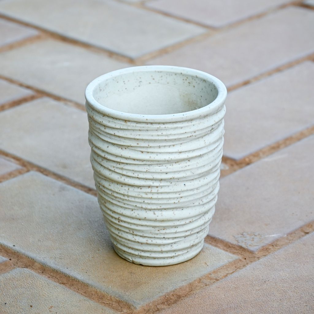 5 Inch White Glass Designer Ceramic Pot (any design) in 5 Inch Ceramic Pot 5 Inch White Glass Designer Ceramic Pot (any design) in 5 Inch Ceramic Pot