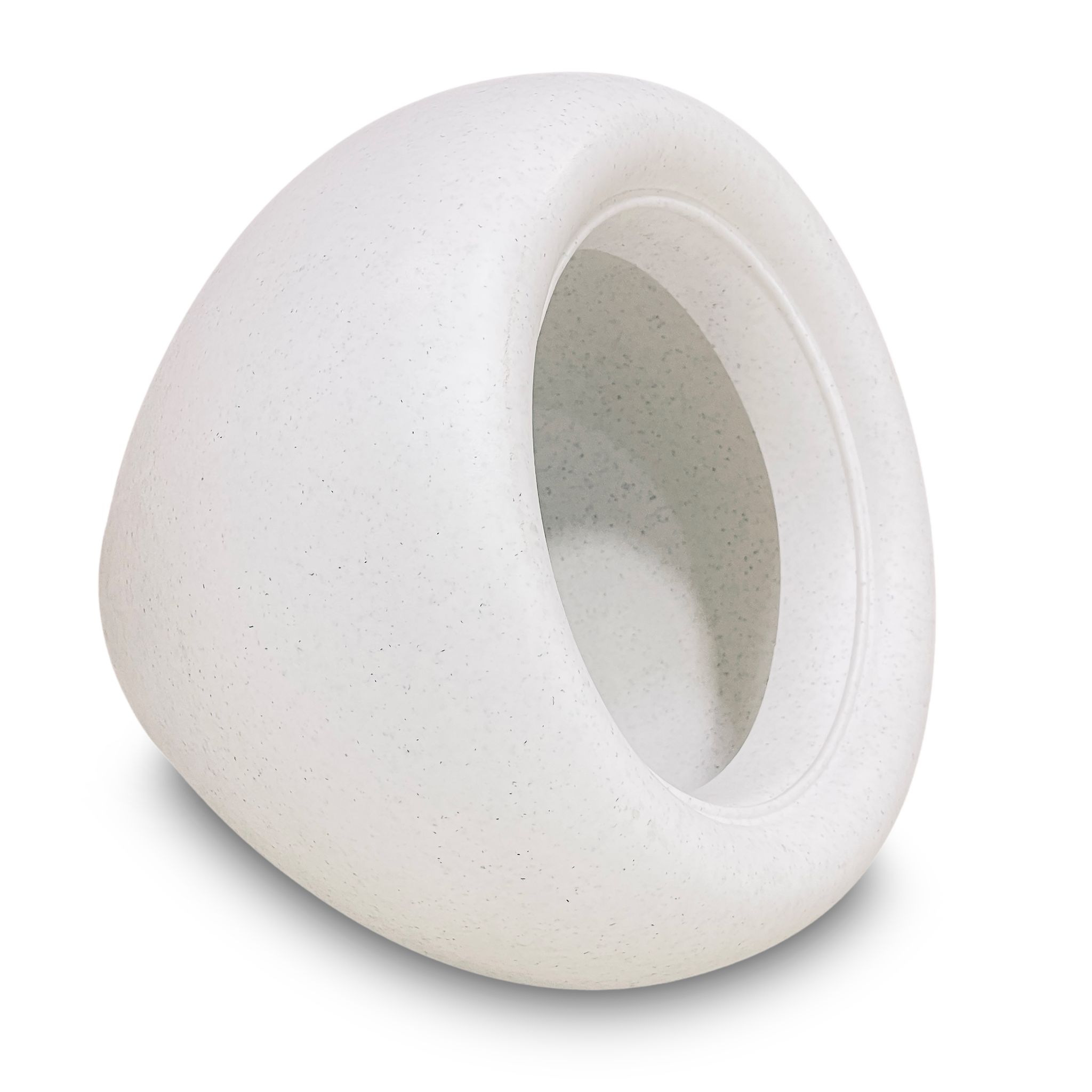 Free Gift - 4 Inch White Apple Plastic Pot - Flash Sale