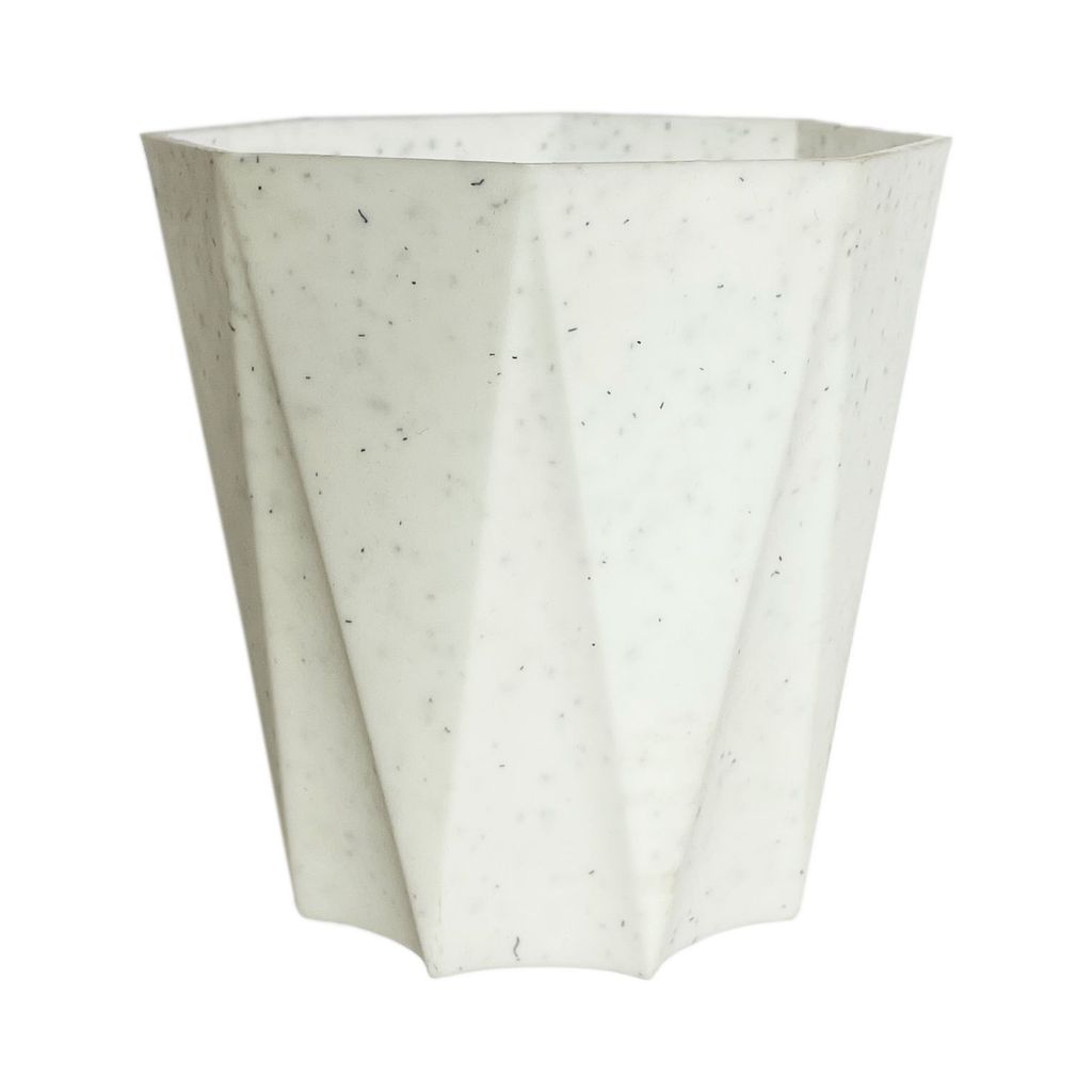 Buy 6 Inch Marble White Dyna Plastic Pot Online | Urvann.com 6 Inch Marble White Diamanti Plastic Pot