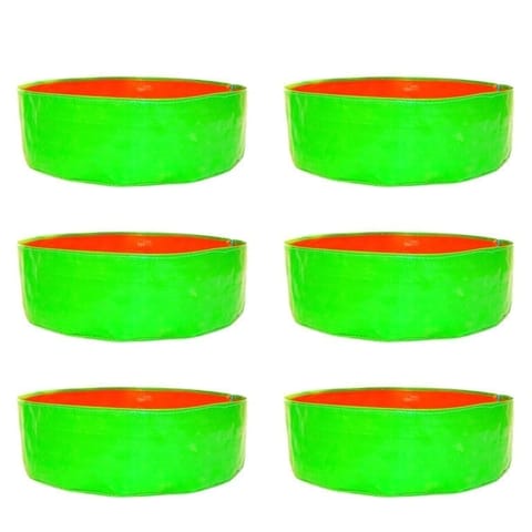 Set of 6 - 18 X 9 Inch KIVO Grow Bag - 260 GSM UV Stabilized Durable Premium material