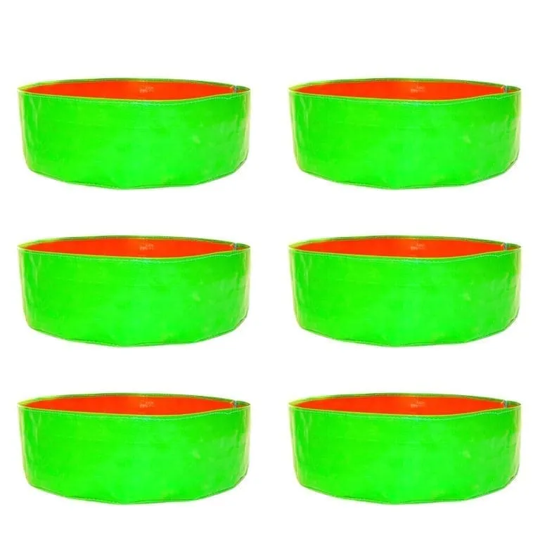 Set of 6 - 18 X 9 Inch KIVO Grow Bag - 260 GSM UV Stabilized Durable Premium material