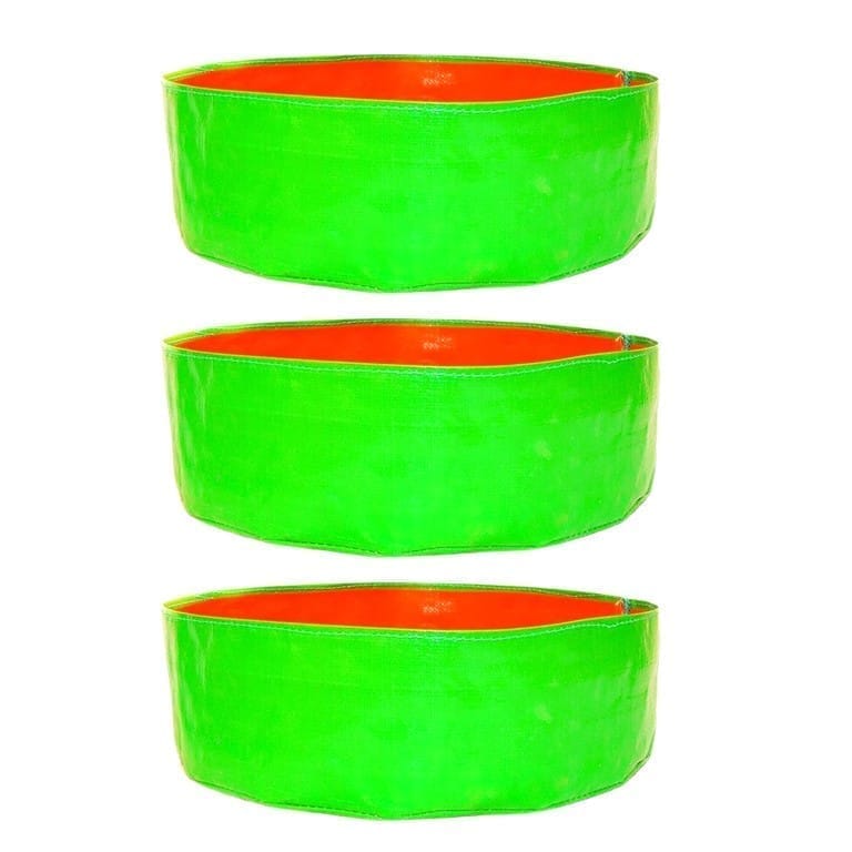 Set of 3 - 18 X 9 Inch KIVO Grow Bag - 260 GSM UV Stabilized Durable Premium material