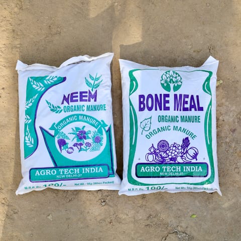 Set of 2 - Neem Khali & Bone Meal (1 kg)
