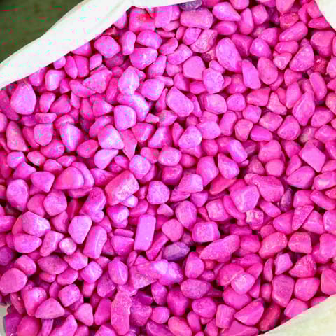 Decorative Small Pink Pebbles - 1 Kg