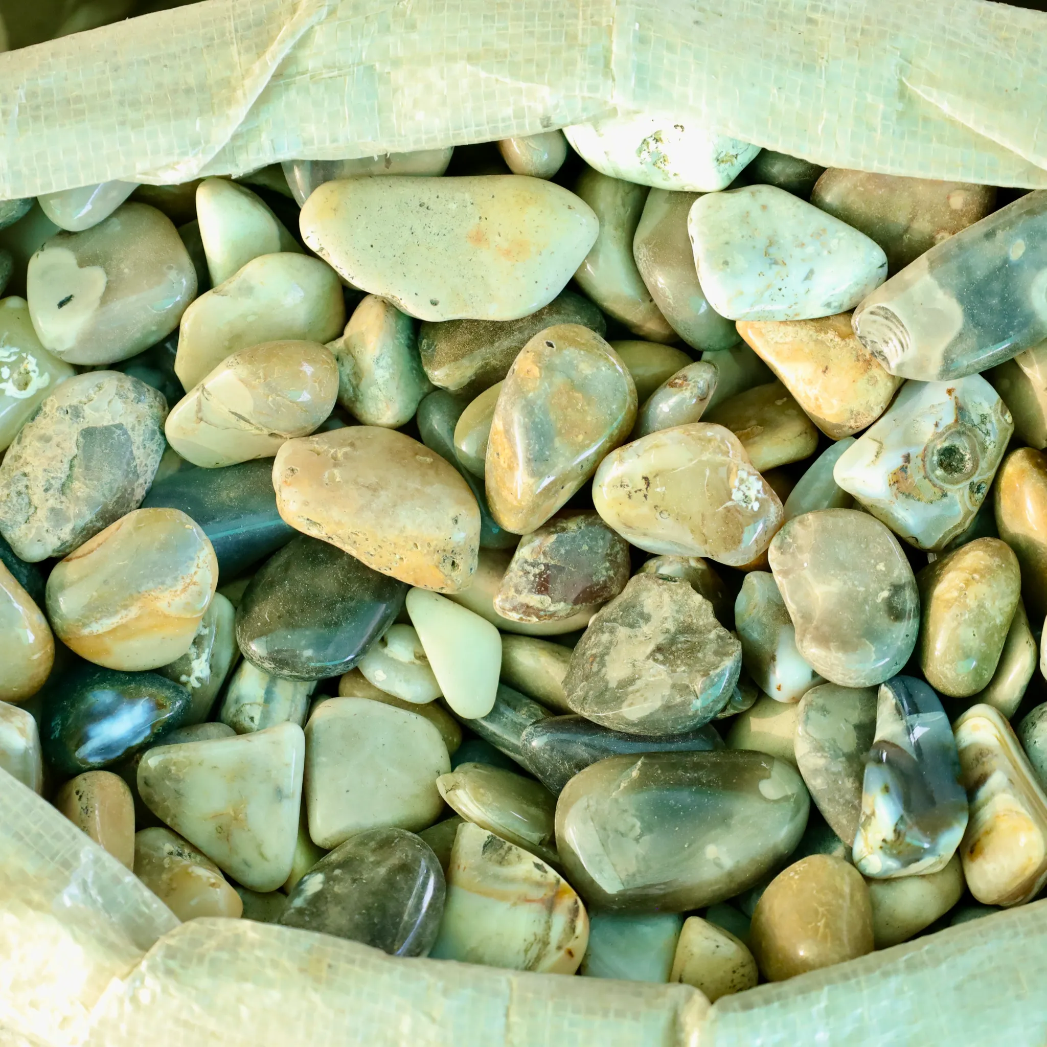 Earth Tone Decorative Pebbles - 1 kg