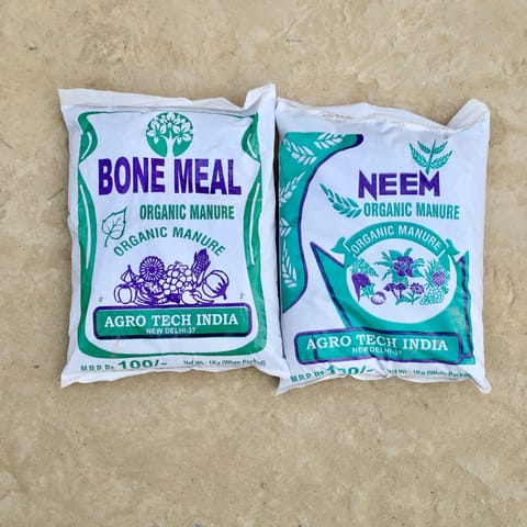 Set of 2 - Neem khali & Bone Meal (1 Kg)