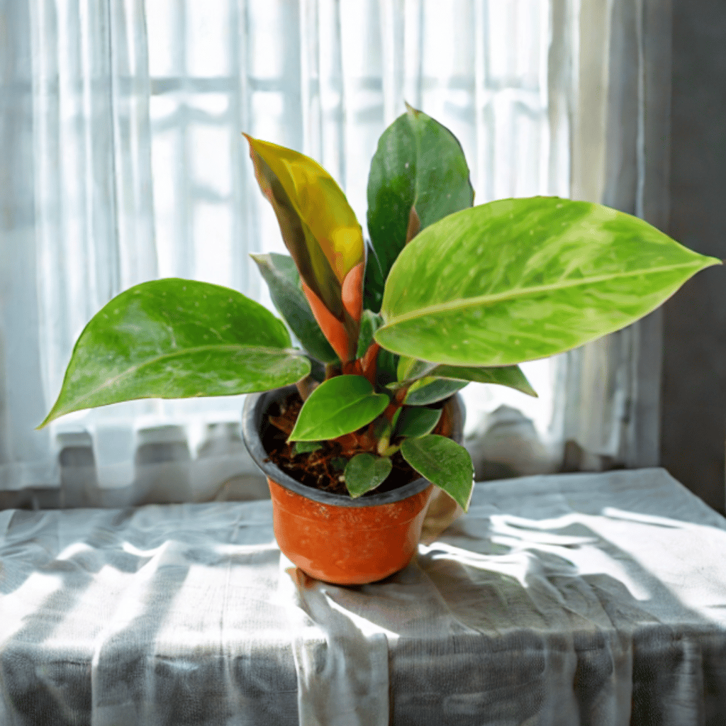 Philodendron Red in 4 Inch Nursery Pot Philodendron Red in 4 Inch Nursery Pot