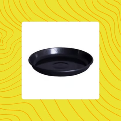 Free Gift - 6 Inch Black Premium Black Tray - To keep under the Pot - Flash Sale