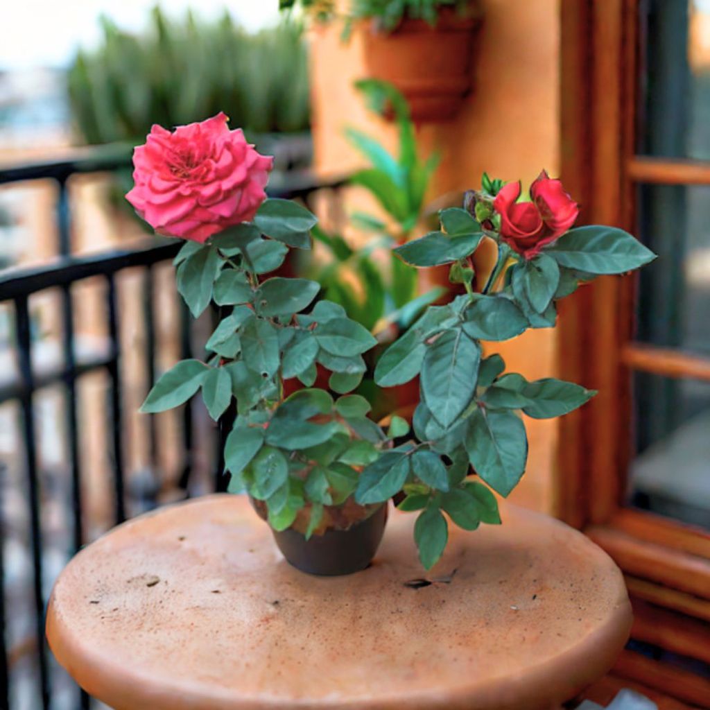 Rose Red in 5 Inch Nursery Pot Rose Red in 5 Inch Nursery Pot